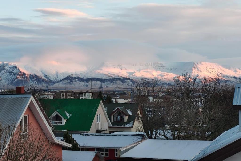 Icelandic Art Garden Villa W. Parking In Centre City Reykjavik Bagian luar foto